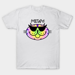 MEW'd - Pastel Rainbow Stripe T-Shirt